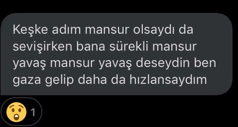 Keşke adım mansur olsaydı...