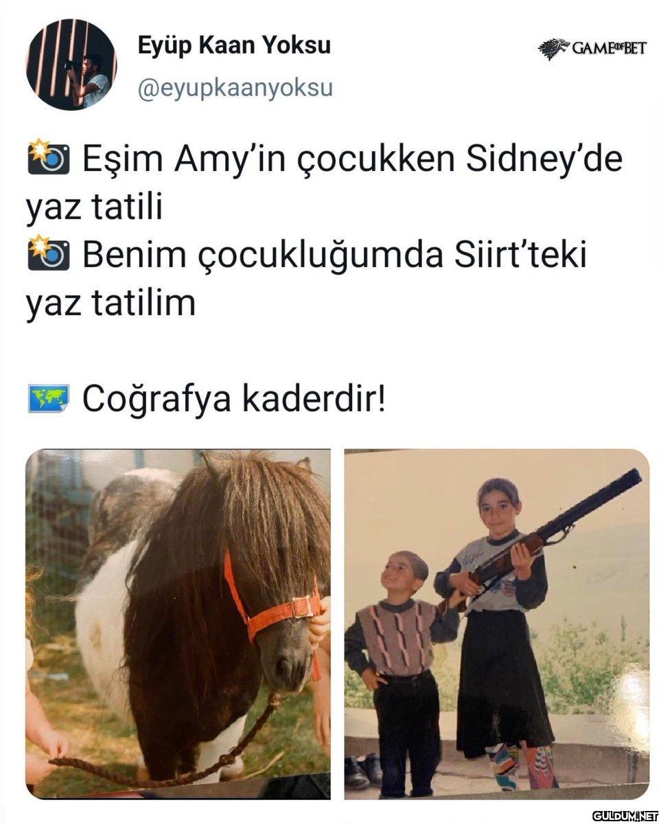 Coğrafya kaderdir...