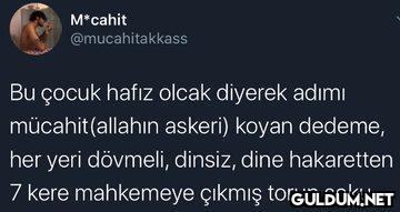 M*cahit @mucahitakkass Bu...