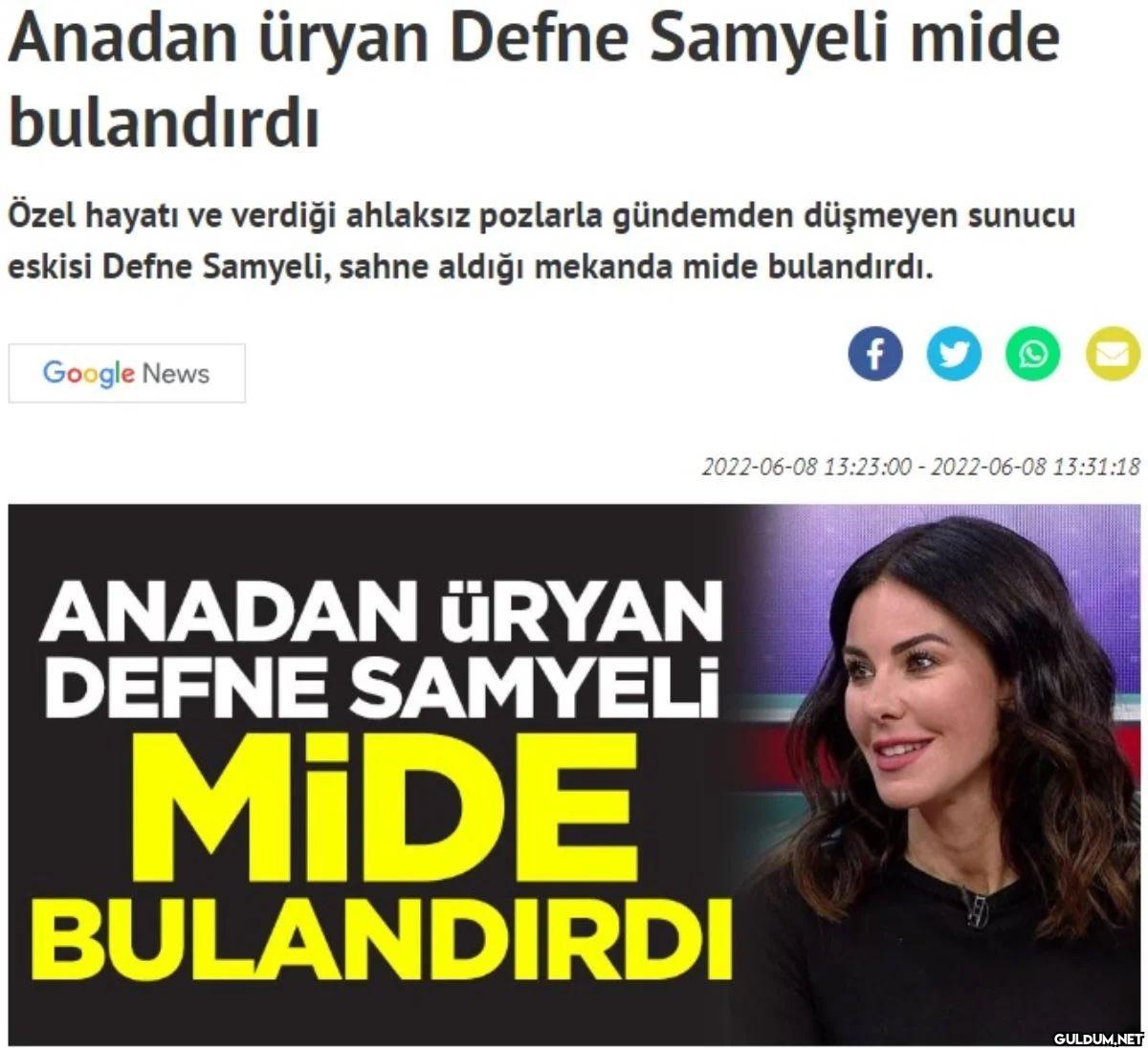 yeni akit, bu kez de Defne...