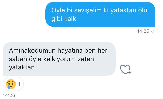 maalesef öyle...