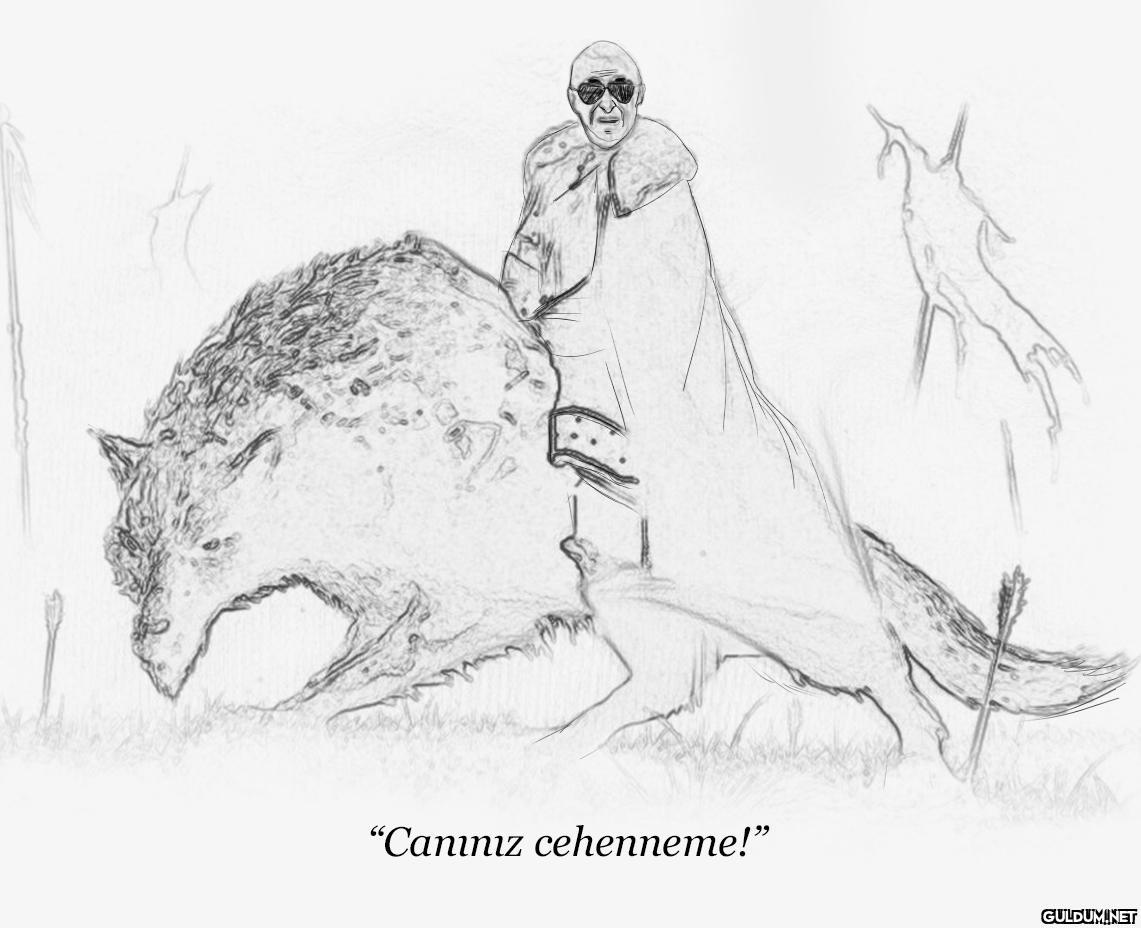 "Canınız cehenneme!"   Kaynak