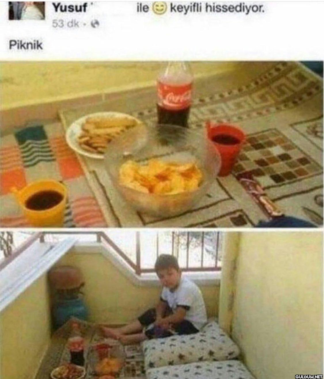943-) Balkonda tek başına...