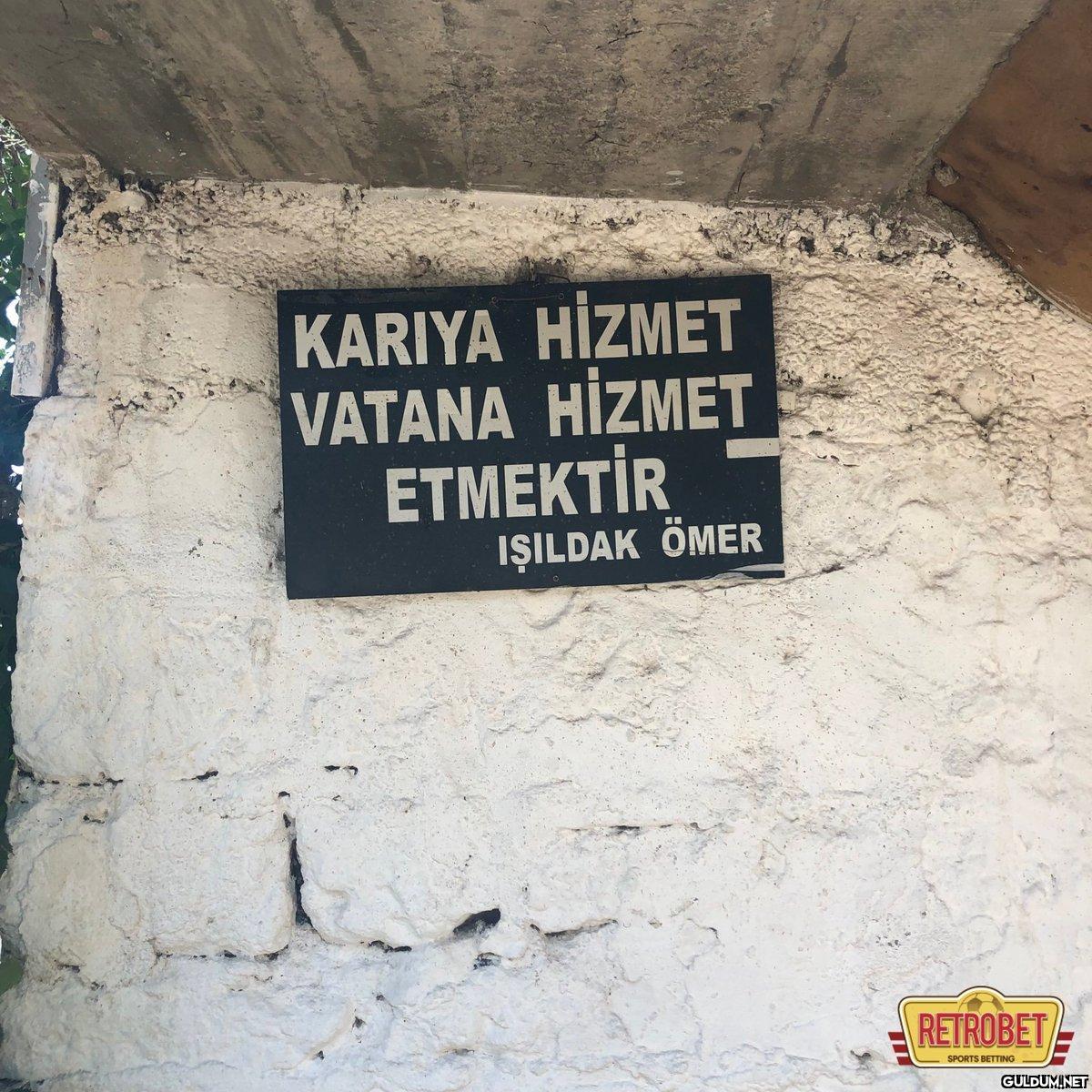 Her şey karı için...