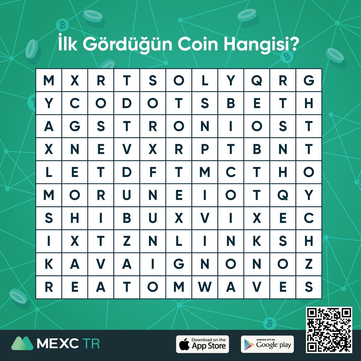 İlk gördüğün coin hangisi?...
