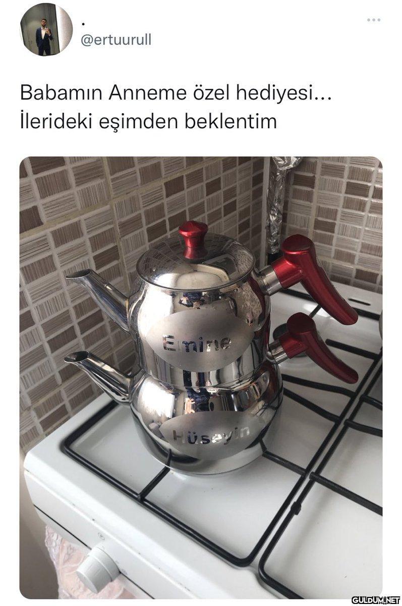 @ertuurull Babamın Anneme...