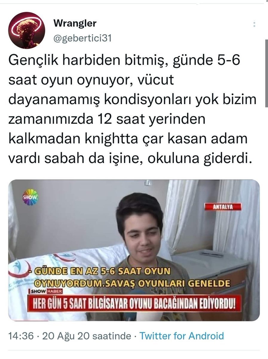 harbiden gençlik bitmiş...