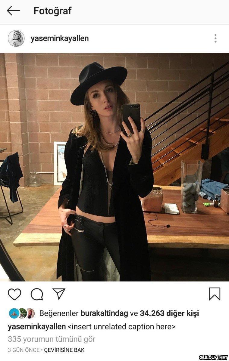 Yasemin Kay Allen işte...