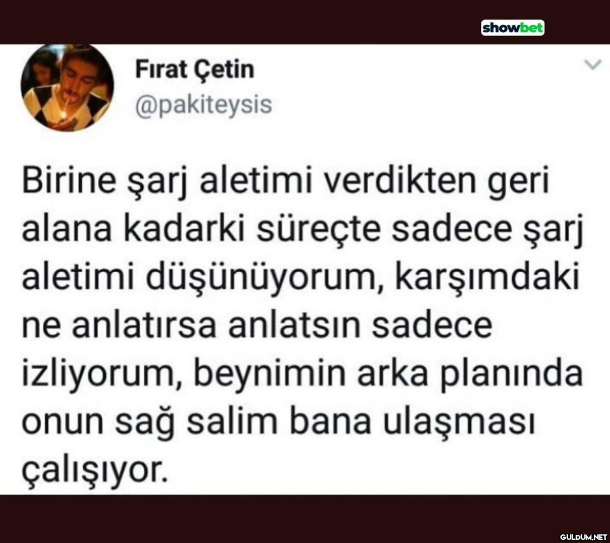 showbet Fırat Çetin...