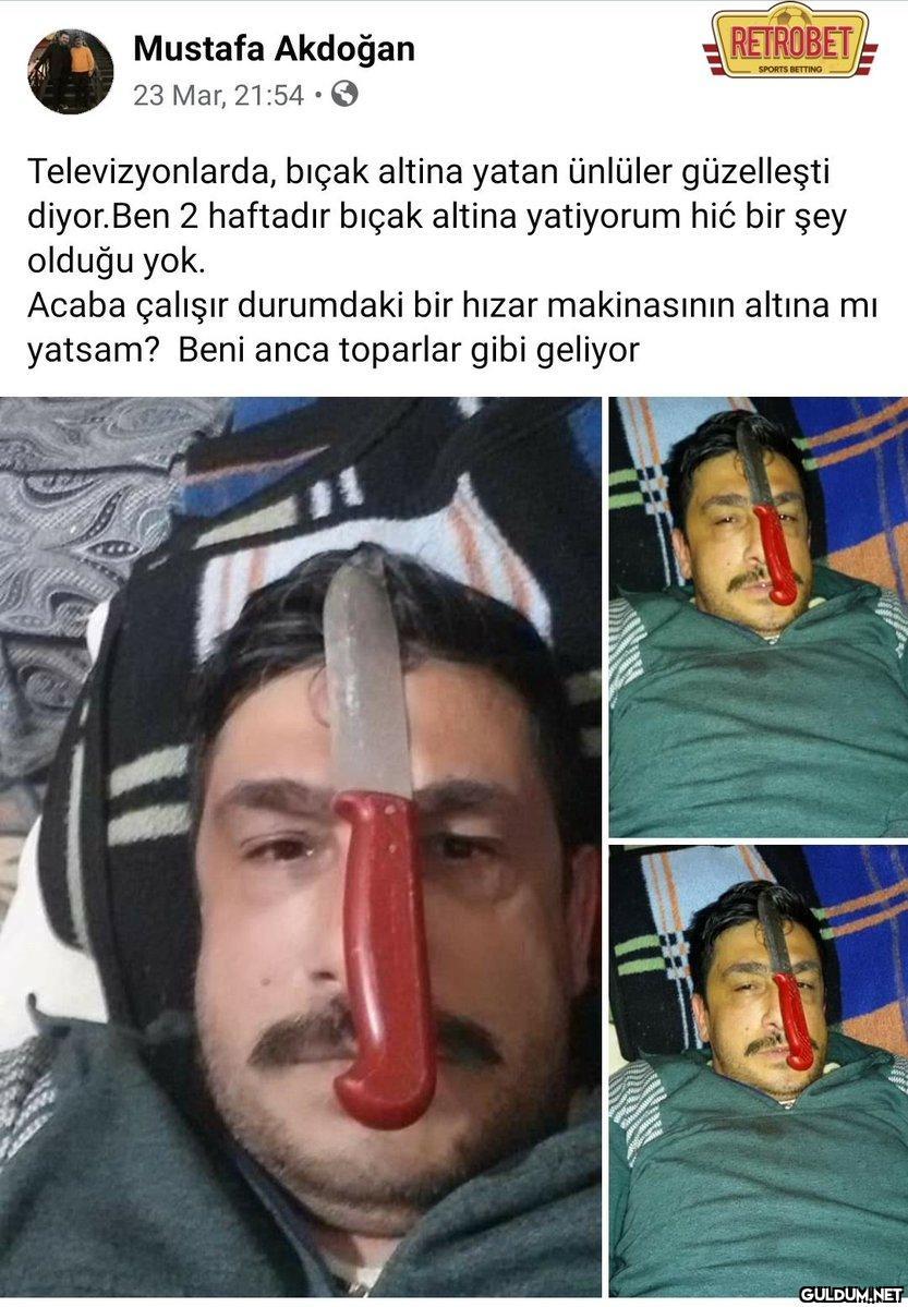 Erkekler komik değildir...
