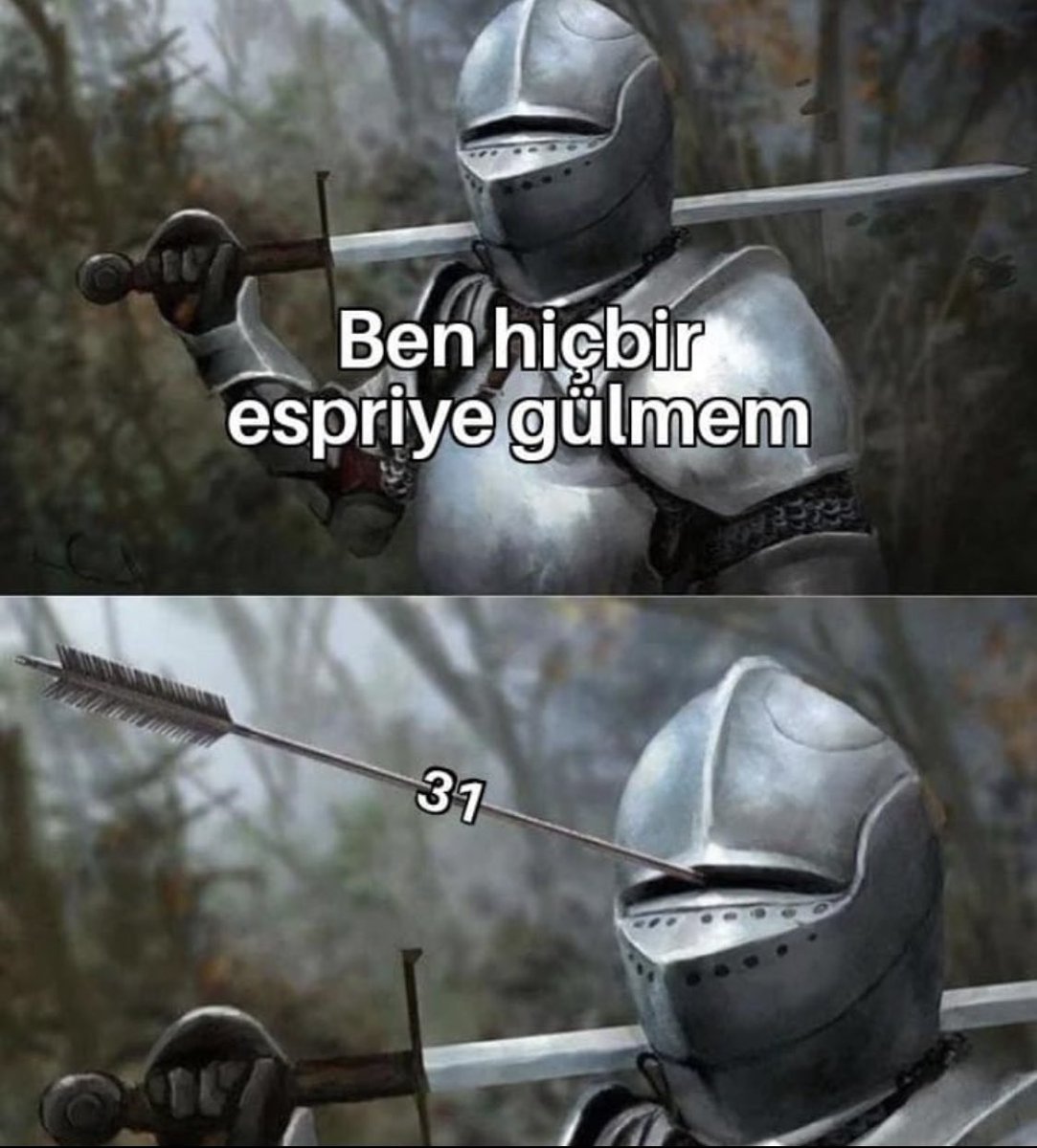 OME Ben hiçbir espriye...