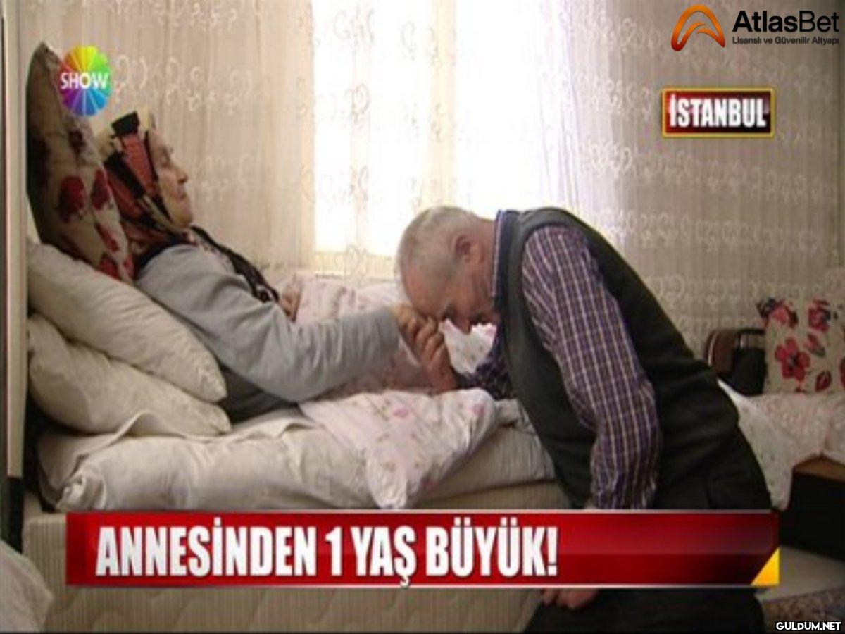Yaş problemi çözüyorumdur;...