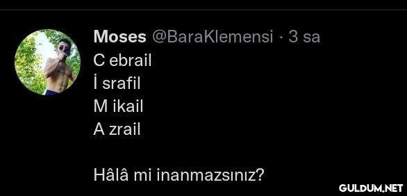 Moses @BaraKlemensi . 3 sa...
