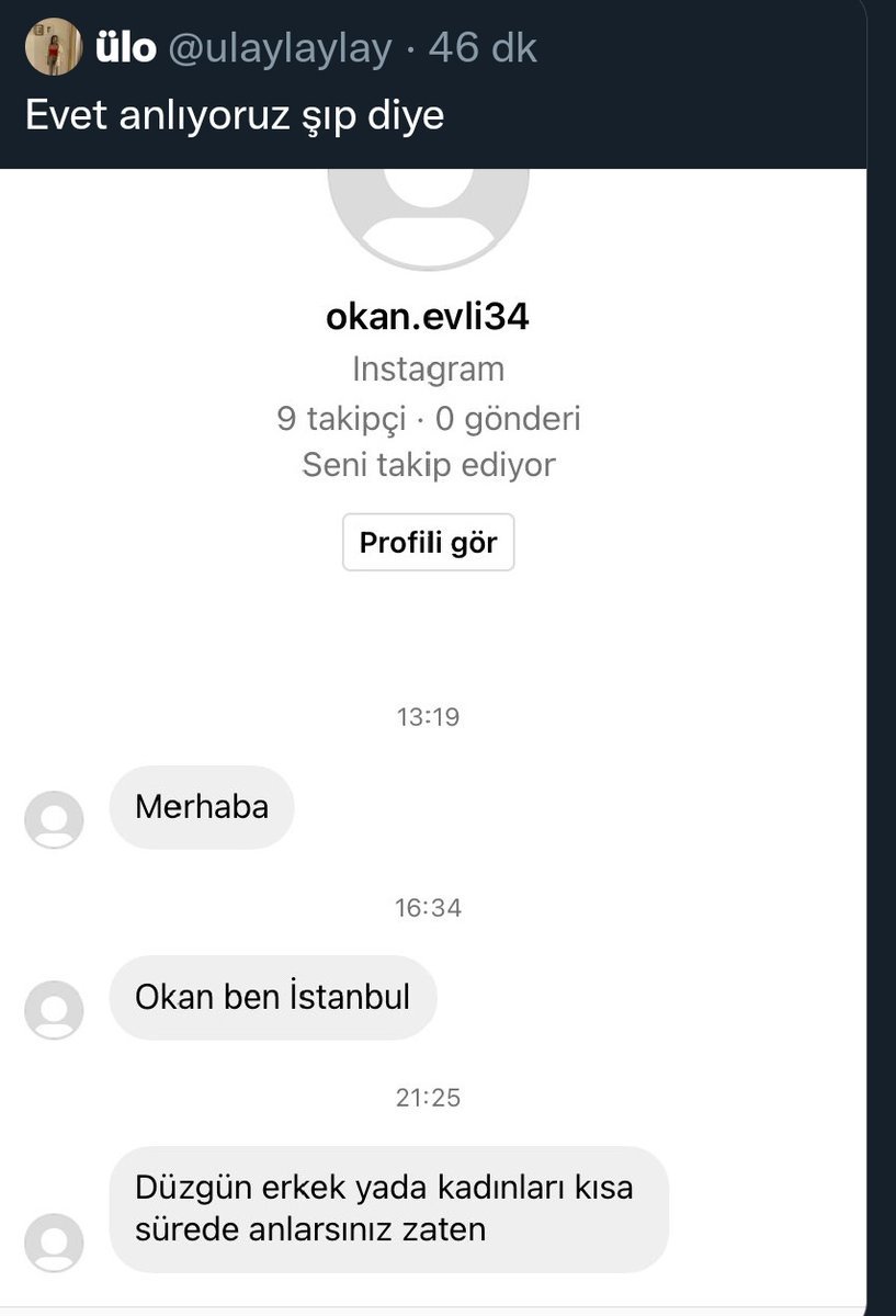 profil acayip güven...