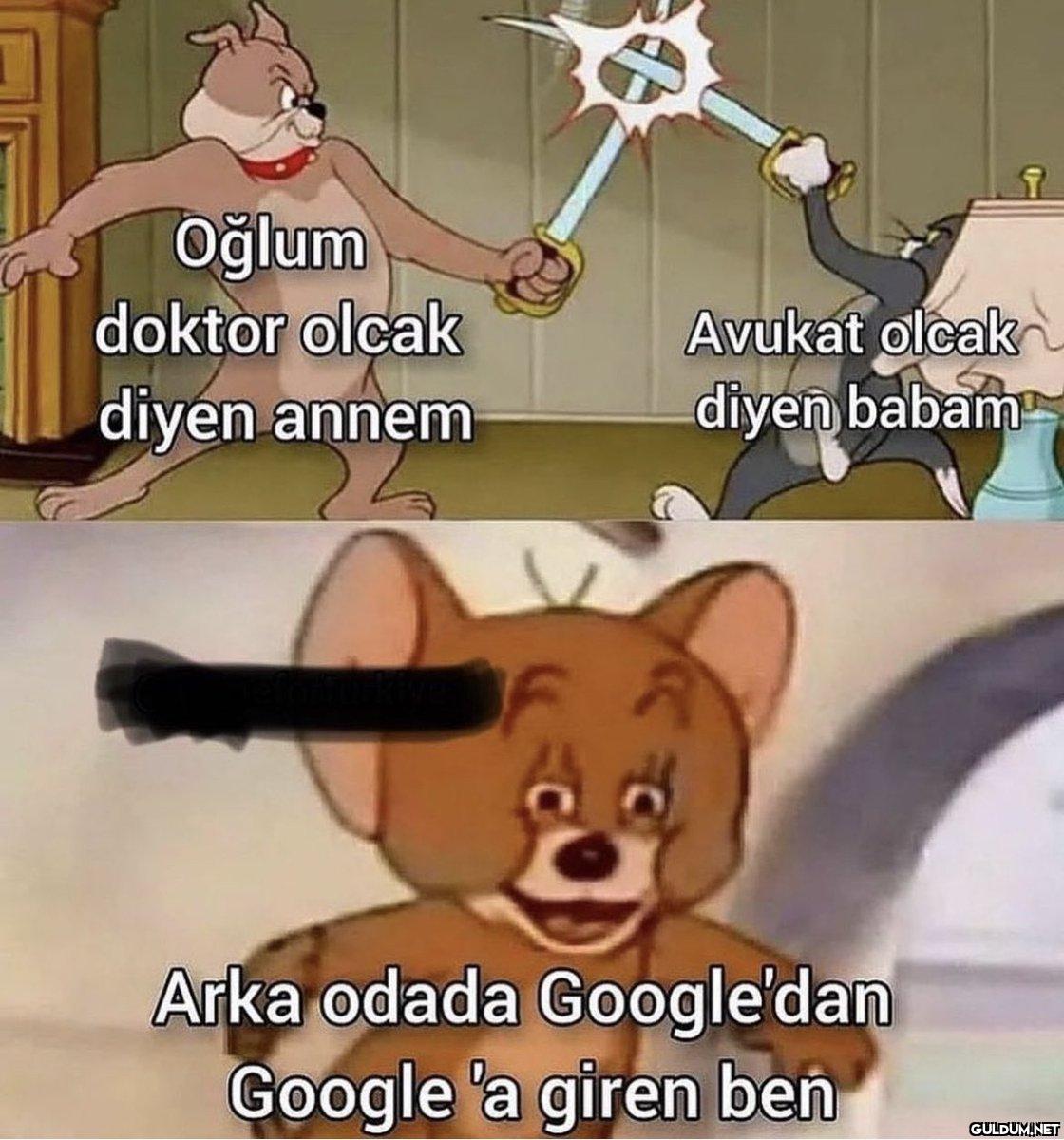 Oğlum doktor olcak diyen...