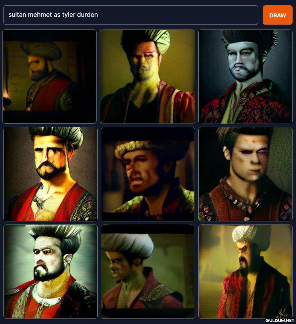 sultan mehmet as tyler...