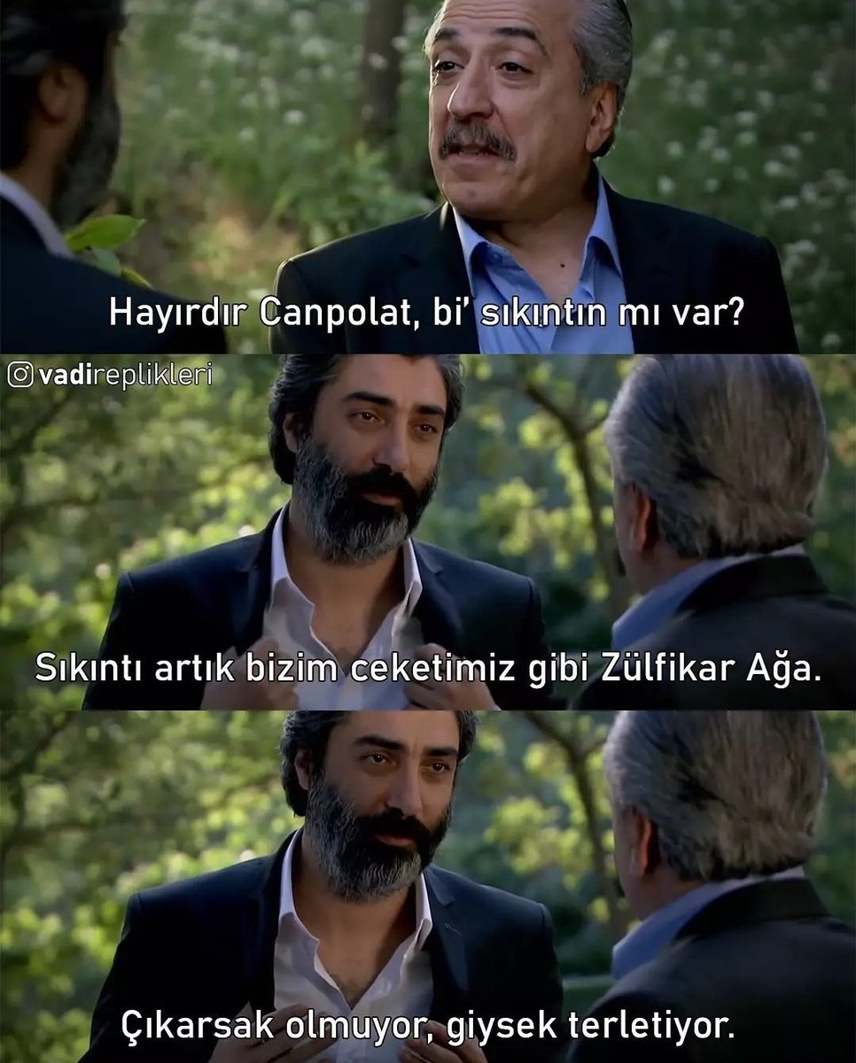 Benim eşgal...