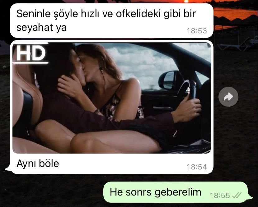 Seninle şöyle hızlı ve...