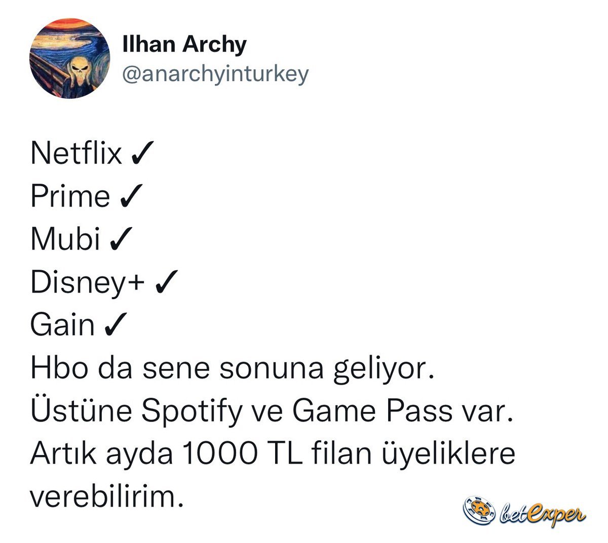 Biz burdan devam...