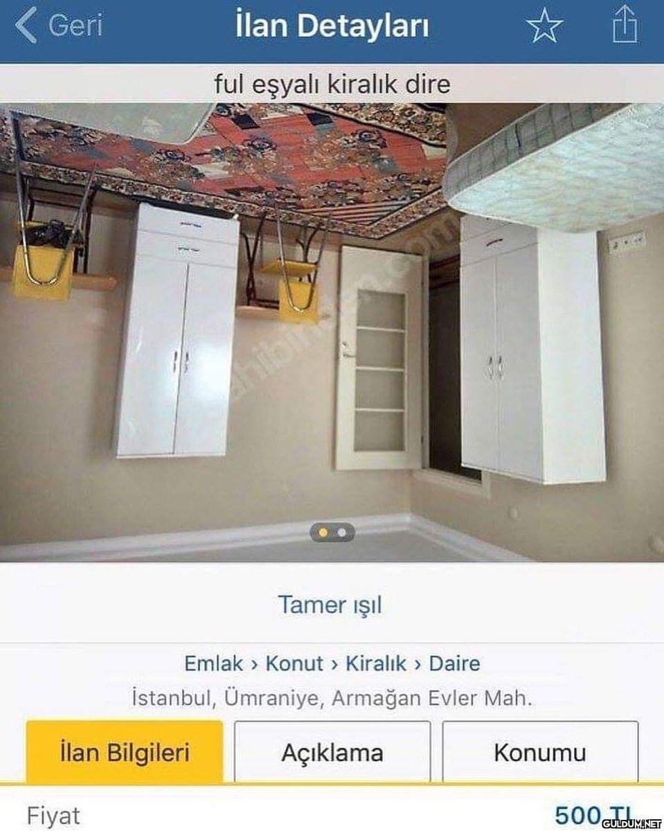 sahibinden kiralık...