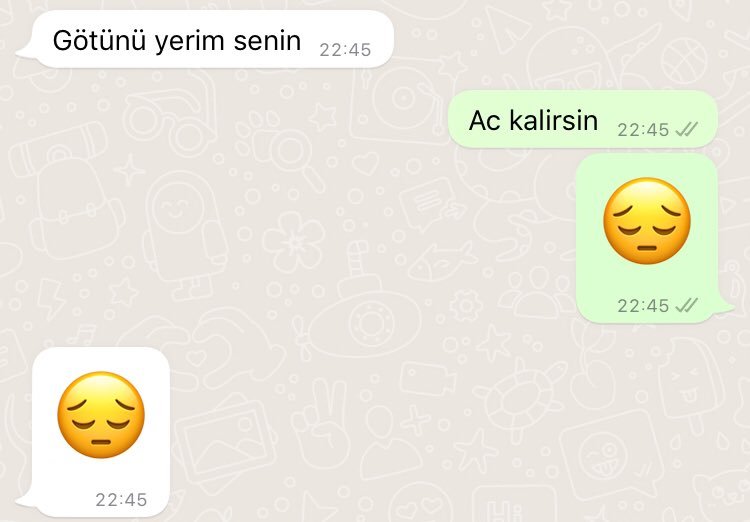 Götünü yerim senin 84...