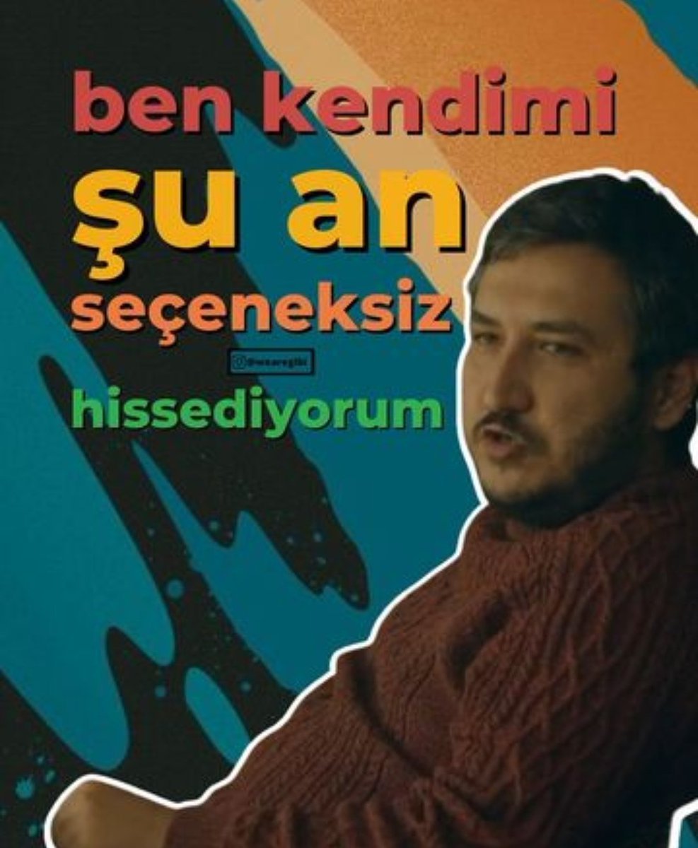 Son zamanlarda benim karar...