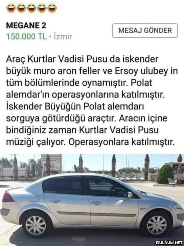 aracın karizma halis mi...