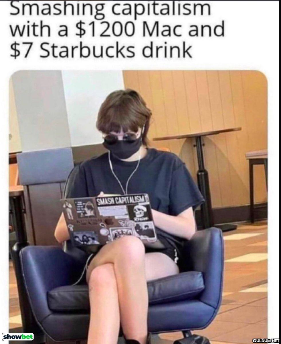Smashing capitalism with a...