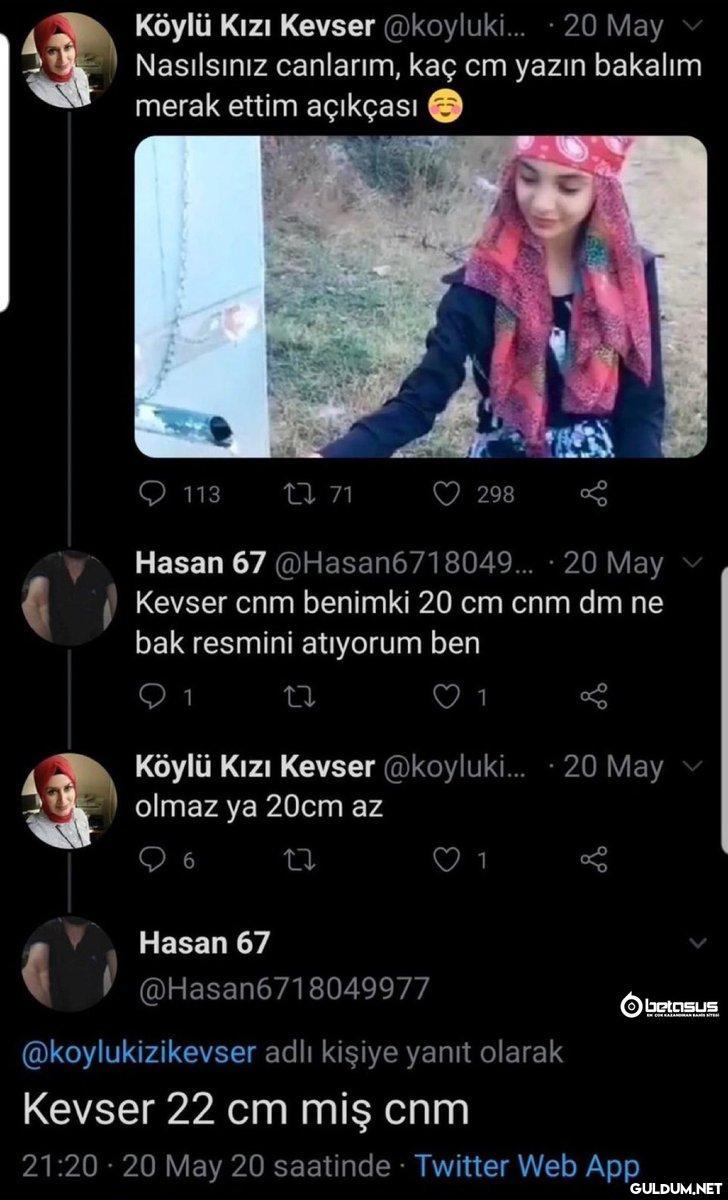 Köylü Kızı Kevser...