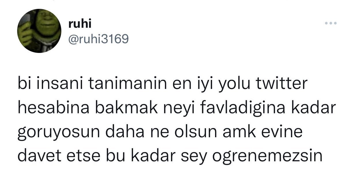 Doğru bu arada...