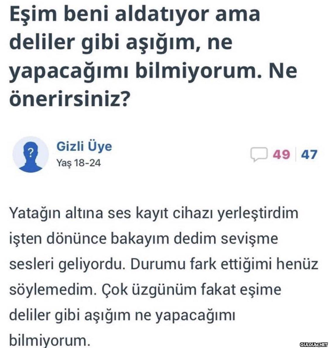 Ne önerirsiniz?...