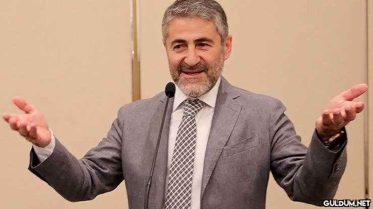 Hazine ve Maliye Bakanı...