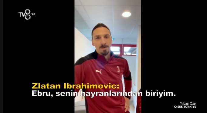 Ebru Gündeş İbrahimovic’i...