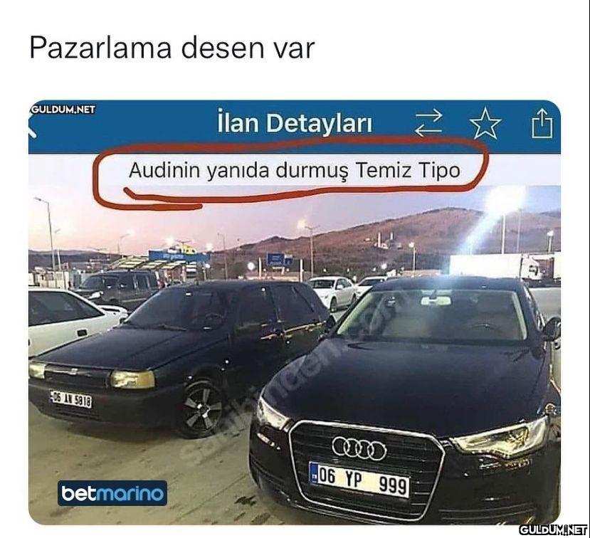 Benim pazarlama kabiliyeti...