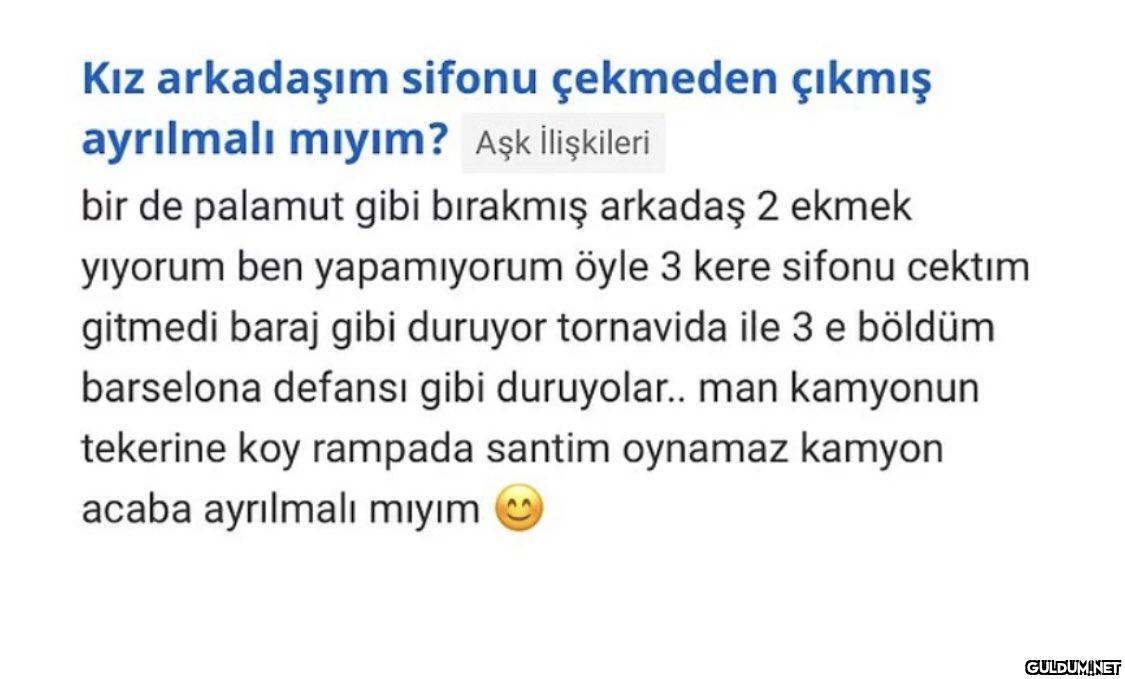 Net ayrılık sebebidir...