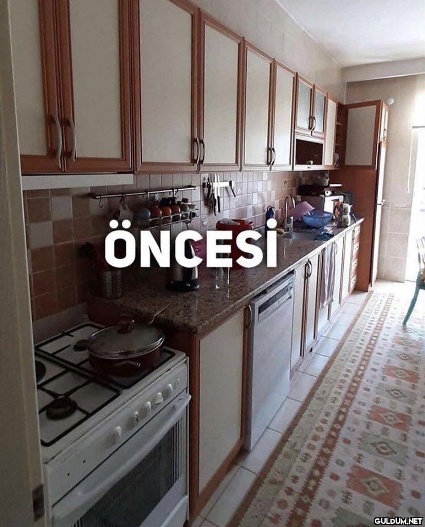 Mutfağın mükemmel...