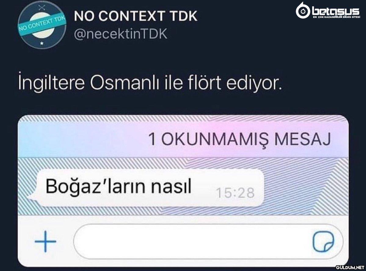 NO CONTEXT TOK NO CONTEXT...