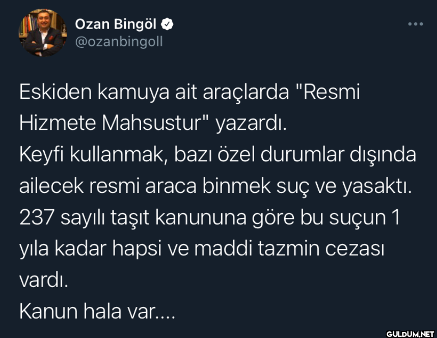 Eskiden kamuya ait...