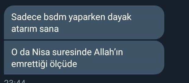 Sadece bsdm yaparken dayak...