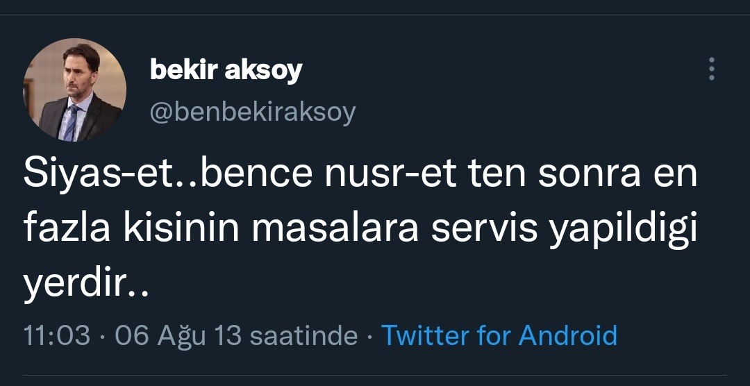 bekir aksoy @benbekiraksoy...