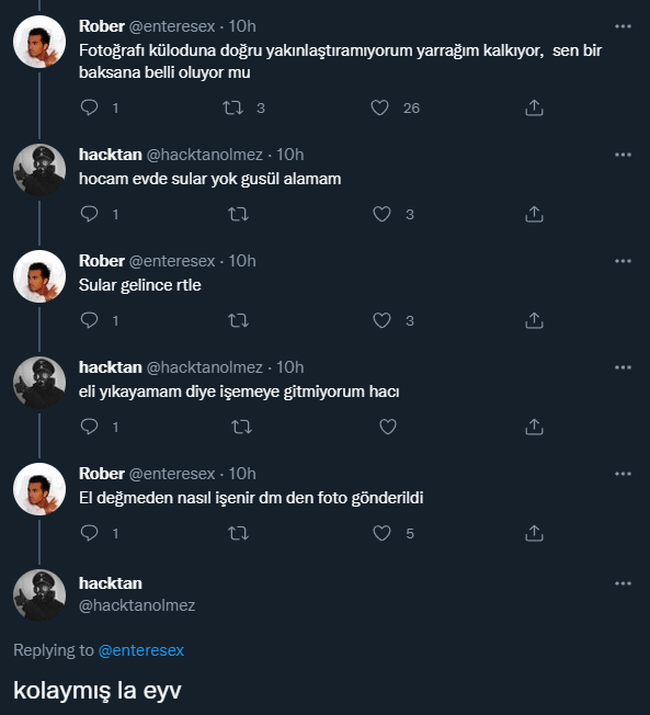 Verimli bir sohbet...