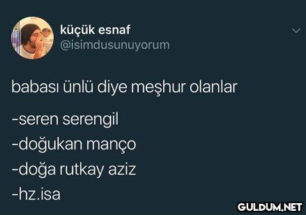 küçük esnaf...