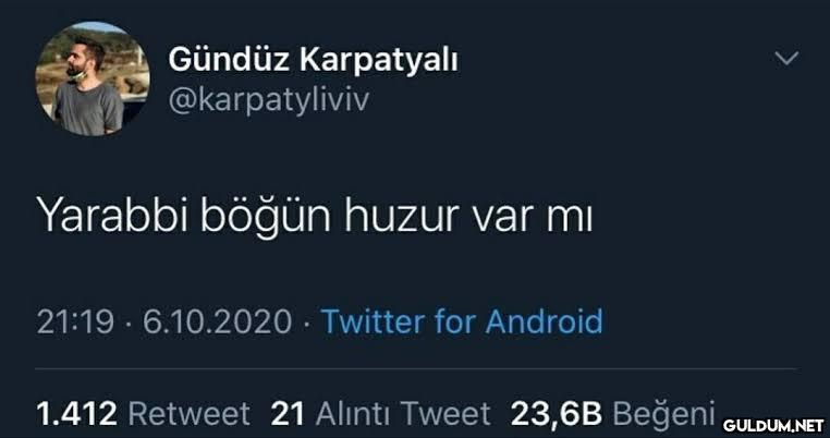 Gündüz Karpatyalı...