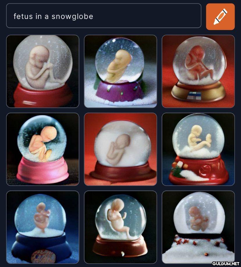 fetus in a snowglobe 35   Kaynak