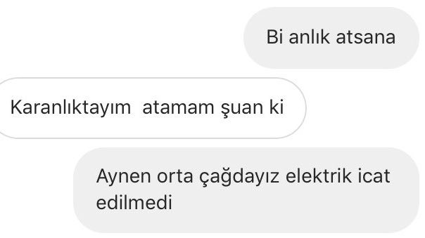 Bi anlık atsana...