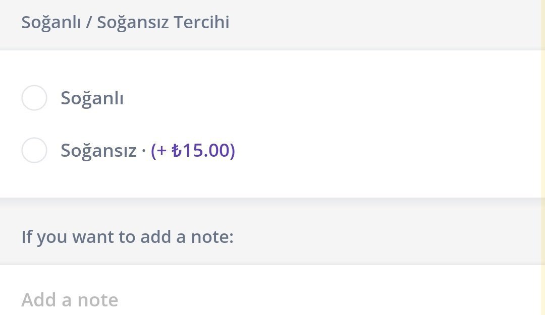 Ne demek soğansız...
