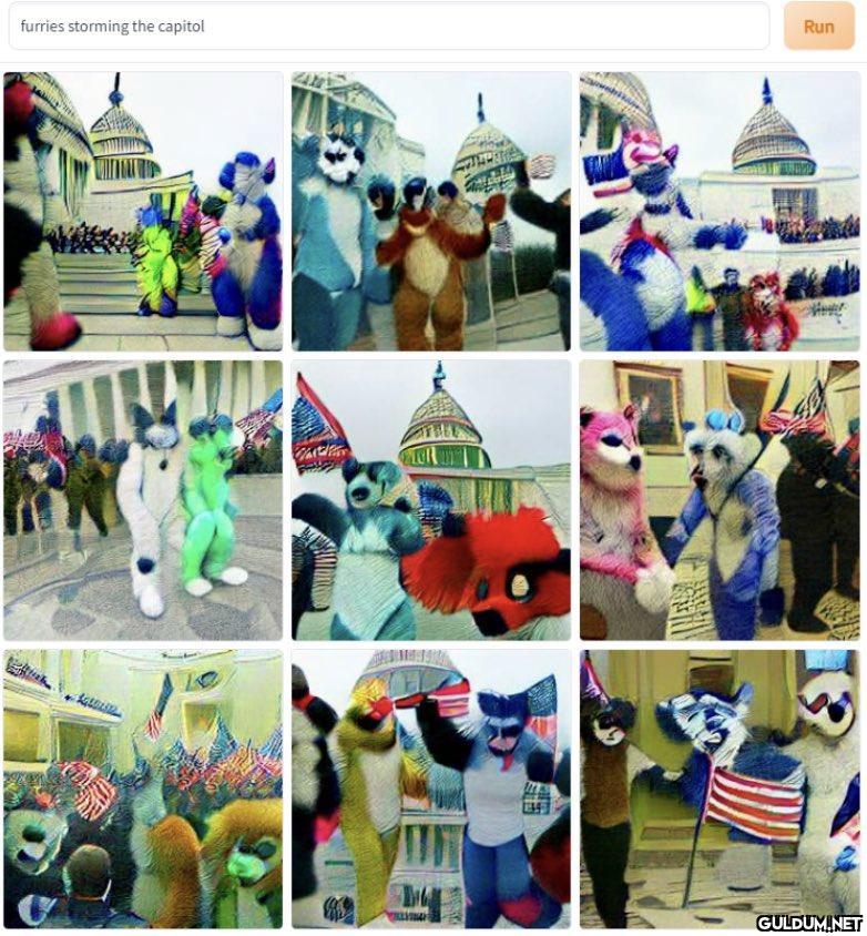 furries storming the...