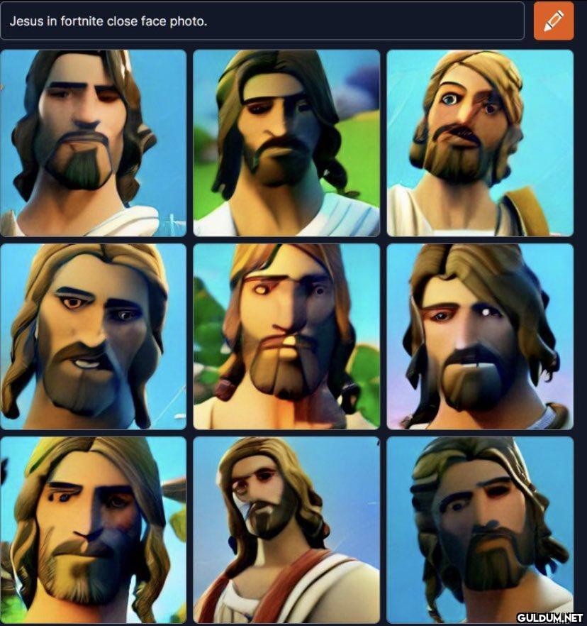 Jesus in fortnite close...
