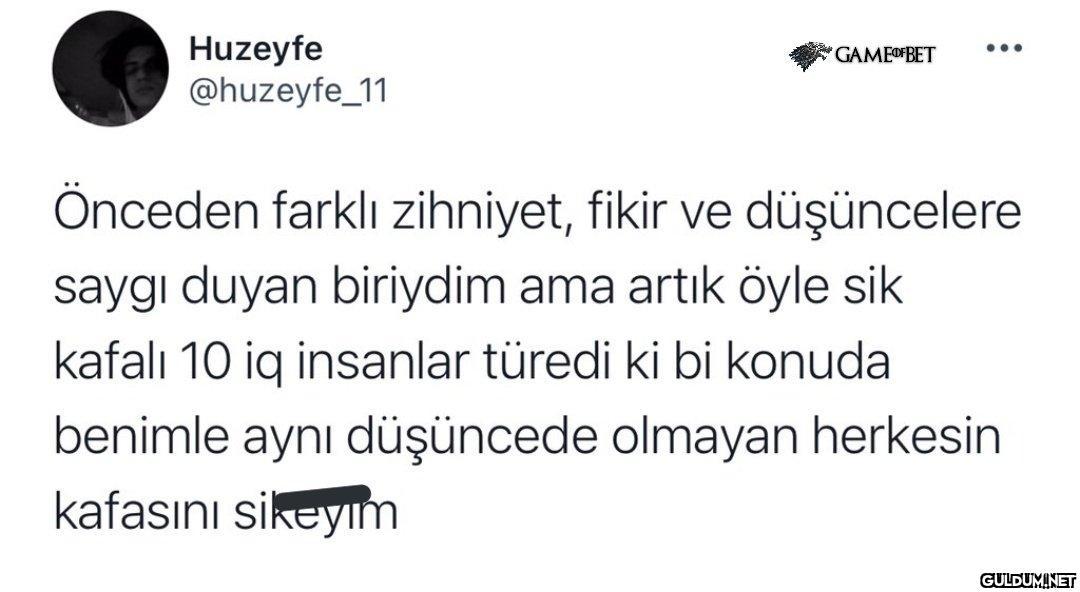 Huzeyfe @huzeyfe_11 GAME...