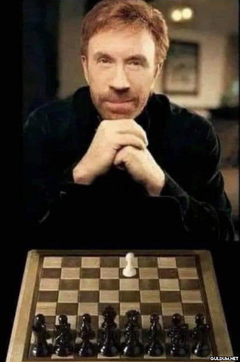 chuck norris chess satranc...